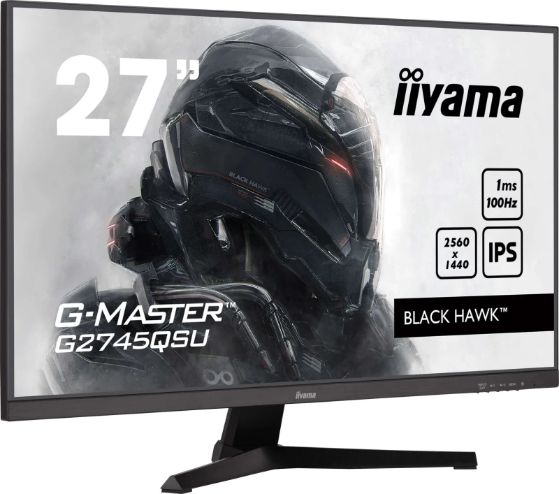 Image of iiyama iiyama G-MASTER 27" QHD 100Hz Gaming Monitor (G2745QSU-B2) G2745QSU-B2