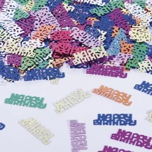 Image of Happy Birthday Party Confetti (Multicolour)