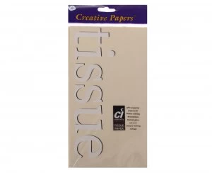 Image of Creative Tissue Paper Pack of 10 Cream