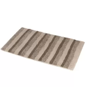 Image of Milton Stripe Bath Mat Natural - Natural