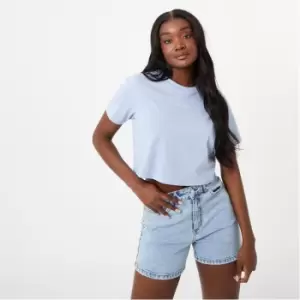 Image of Jack Wills Oversized Cropped T-Shirt - Multi