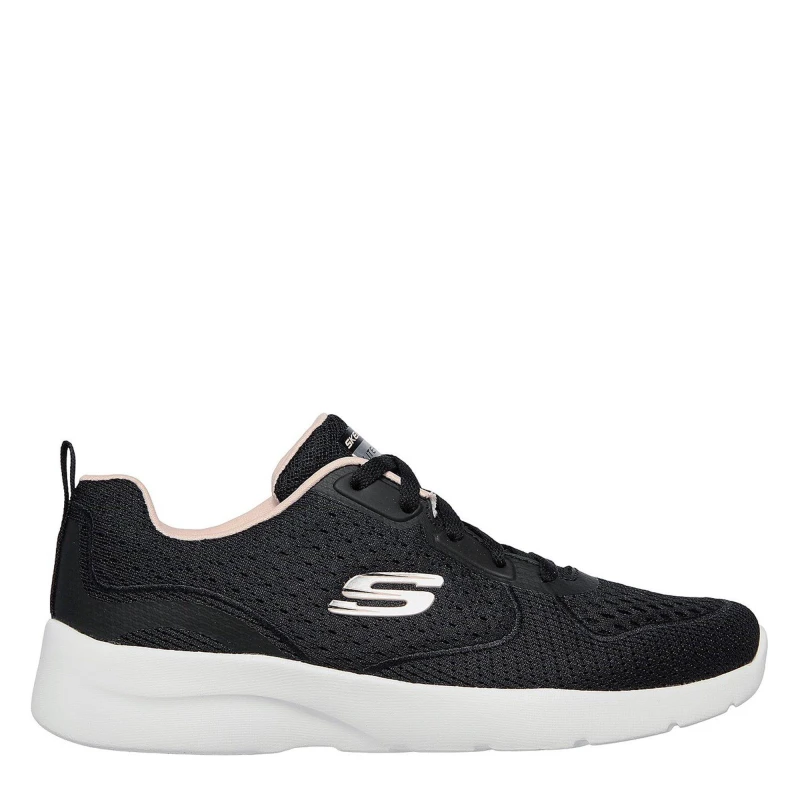 Image of Skechers Engineered Mesh 2.0 Womens Trainers - Black 2