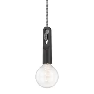 Image of Angela 1 Light Large Pendant Old Bronze