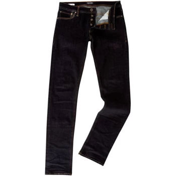 Image of Jack and Jones Glen Slim Fit Jeans - Blue