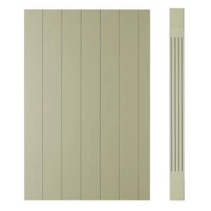 Image of Cooke Lewis Carisbrooke Square base pilaster kit H900mm W594mm D70mm