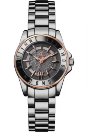 Image of Ladies Vivienne Westwood Sloane II Ceramic Watch VV088GYSL