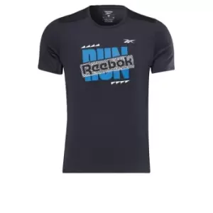 Image of Reebok Running Activchill Athlete T-Shirt Mens - Black