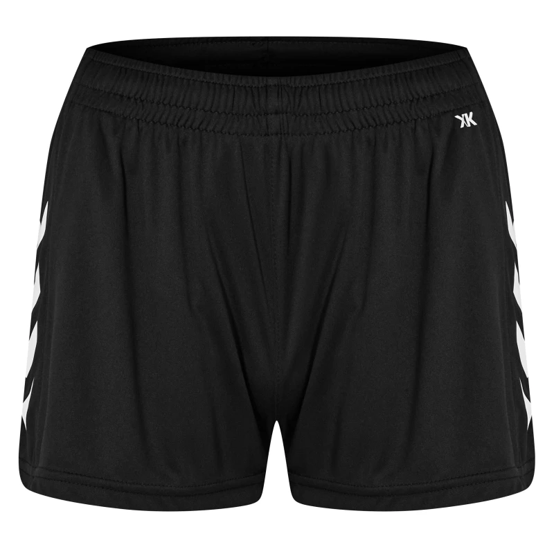 Image of Hummel Poly Shorts Womens - Black 8