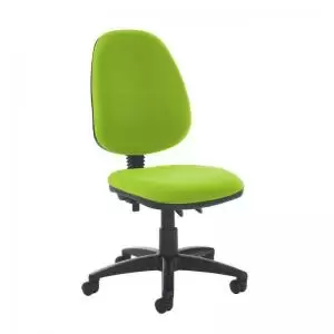Image of Jota high back PCB operator chair with no arms - Madura Green