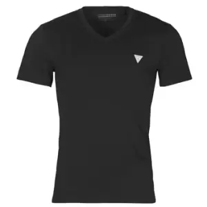 Image of Guess VN SS CORE TEE mens T shirt in Black. Sizes available:XXL,S,XL,XS
