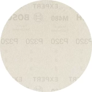 Image of Bosch Expert M480 125mm Net Abrasive Sanding Disc 125mm 320g Pack of 5