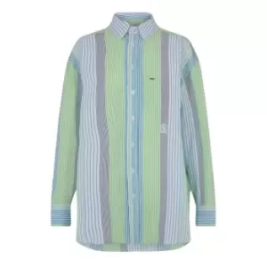 Image of TOMMY HILFIGER Seersucker Archive Shirt - Green