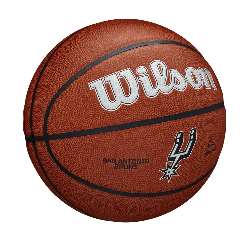 Image of Wilson Adults NBA Alliance Basketball San Antonio Spr unisex size 7