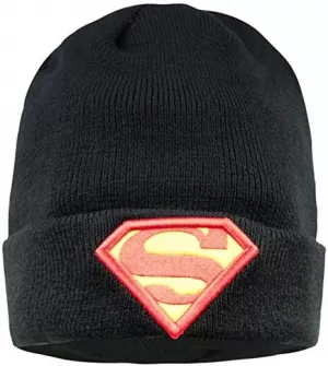 Image of DC Superman Beanie Hat - Charcoal