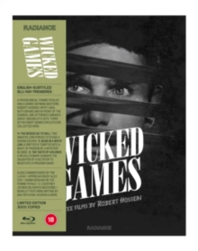 Image of Wicked Games: Three Films By Robert Hossein Bluray 5060974682799