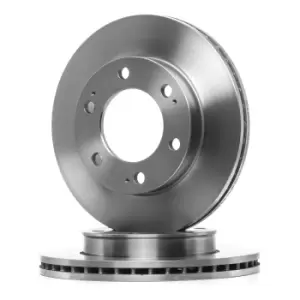 Image of RIDEX Brake disc SSANGYONG 82B0648 4144108130 Brake rotor,Brake discs,Brake rotors