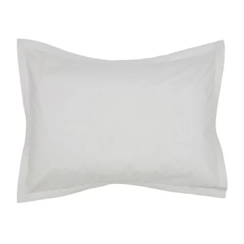 Image of Murmur Calm Oxford Pillowcase - CLOUD GREY