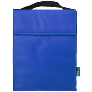 Image of Triangle Non Woven Lunch Cooler Bag (One Size) (Royal Blue) - Bullet