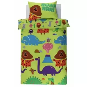Image of Roar Duvet Cover Set (Single) (Multicoloured) - Hey Duggee