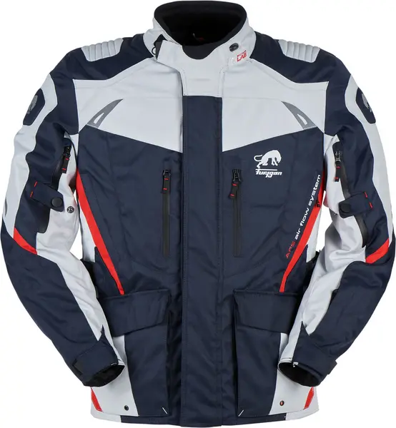 Image of Furygan Apalaches Jacket Blue White Red 2XL