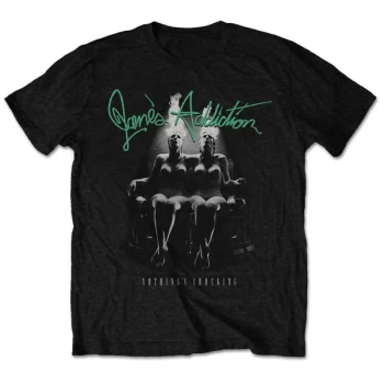 Image of Jane's Addiction - Nothing's Shocking Unisex Medium T-Shirt - Black