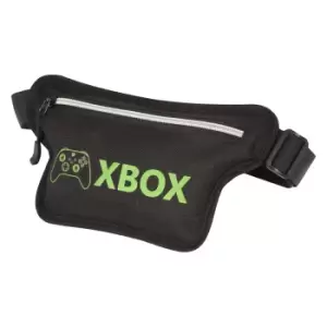 Image of Xbox Boys Logo Bum Bag (One Size) (Black/Green)