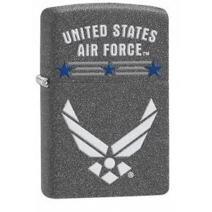Image of Zippo United States Air Force logo Iron Stone Lighter