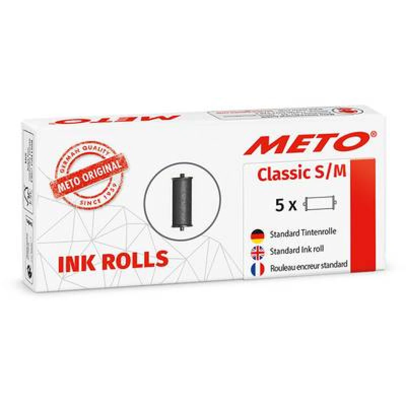 Image of METO METO Labeller ink refill 9506060 Black 9506060