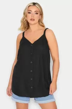 Image of Button Through Cami Top