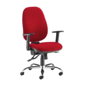 Image of Dams MTO Jota Ergo 24HR Ergonomic Asynchro Task Chair - Solano Yellow