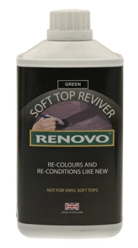 Image of Soft Top Reviver - Green - 1 Litre RHRGRE1134 RENOVO