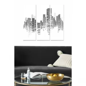 Image of MDF372058774 Multicolor Decorative MDF Painting (3 Pieces)