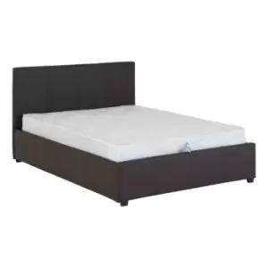 Image of Seconique Prado Plus 4'6" Bed - Brown Pu