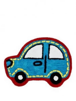 Image of Catherine Lansfield Transport Car-Shaped Rug