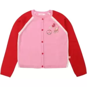 Image of Billieblush Kids Girl Pink Cardigan - Red