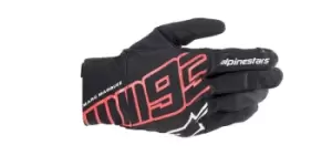 Image of Alpinestars Aragon Gloves Black Bright Red M