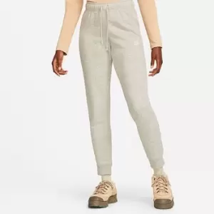 Image of Womens Nike Sportswear Club Fleece Mid-Rise Slim Jogger Pants
