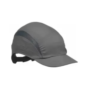 Image of First base 3 cap grey reduced peak (2030607) - Grey - Grey - 3M