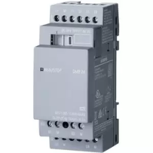 Image of Siemens LOGO! DM8 24 0BA2 PLC add-on module 24 V DC