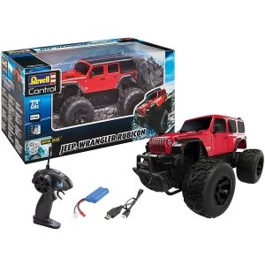 Image of Jeep Wrangler Rubicon 1:18 Revell Remote Control Car