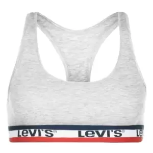 Image of Levis Logo Bralette - Grey