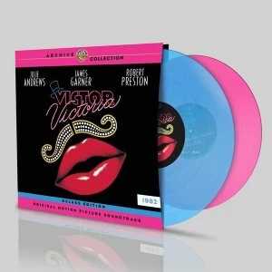 Image of Henry Mancini And His Orchestra - Blake Edwards' Victor/Victoria Blue & Pink Vinyl