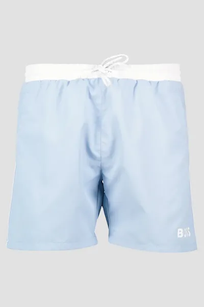 Image of BOSS Swimwear Starfish Shell Swim Shorts - XXL Blue Swimwear and Beachwear male 50515191-451 XXL