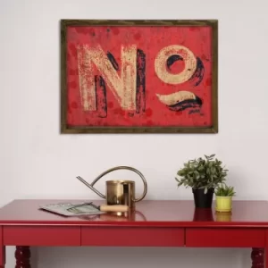 Image of MZM783 Multicolor Decorative Framed MDF Painting