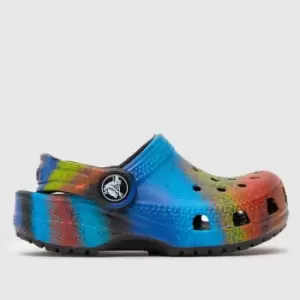 Image of Crocs Multi Classic Spray Clog Boys Toddler Sandals
