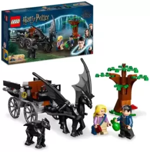 Image of LEGO Harry Potter Hogwarts Carriage & Thestrals Toy 76400