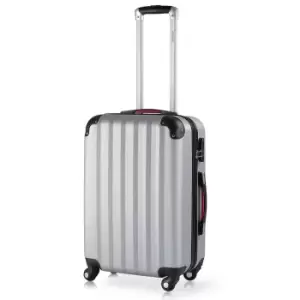 Image of Baseline Hard Shell Silver Suitcase