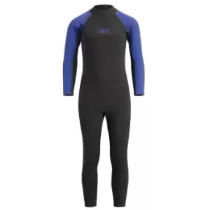 Image of UB Kids Sharptooth Long Wetsuit Black/Blue 11-12 Years