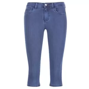 Image of Only RAIN KNICKERS womens Cropped trousers in Blue - Sizes S,M,L,XS