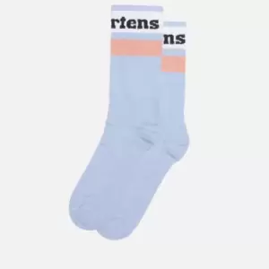 Image of Dr. Martens Athletic Logo Socks - Zen Blue - S/M